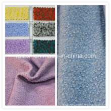 100% poliéster lana fina tela de lana de tela para el abrigo de invierno